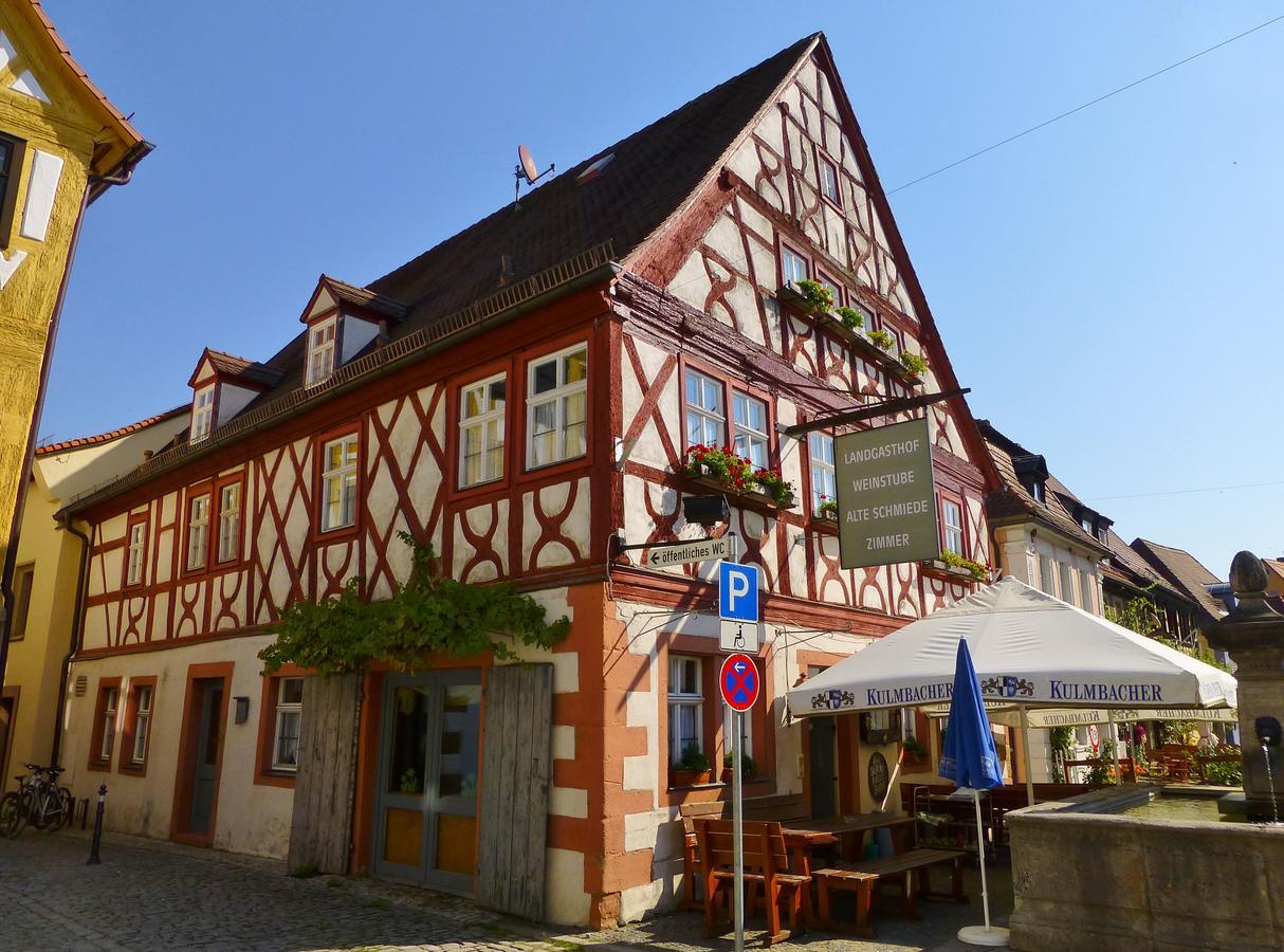 Alte Schmiede Hotel Prichsenstadt Exterior foto